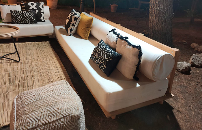 Confección de espumas